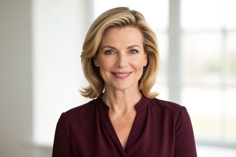 Retrato de Carmen, profesora de 58 años